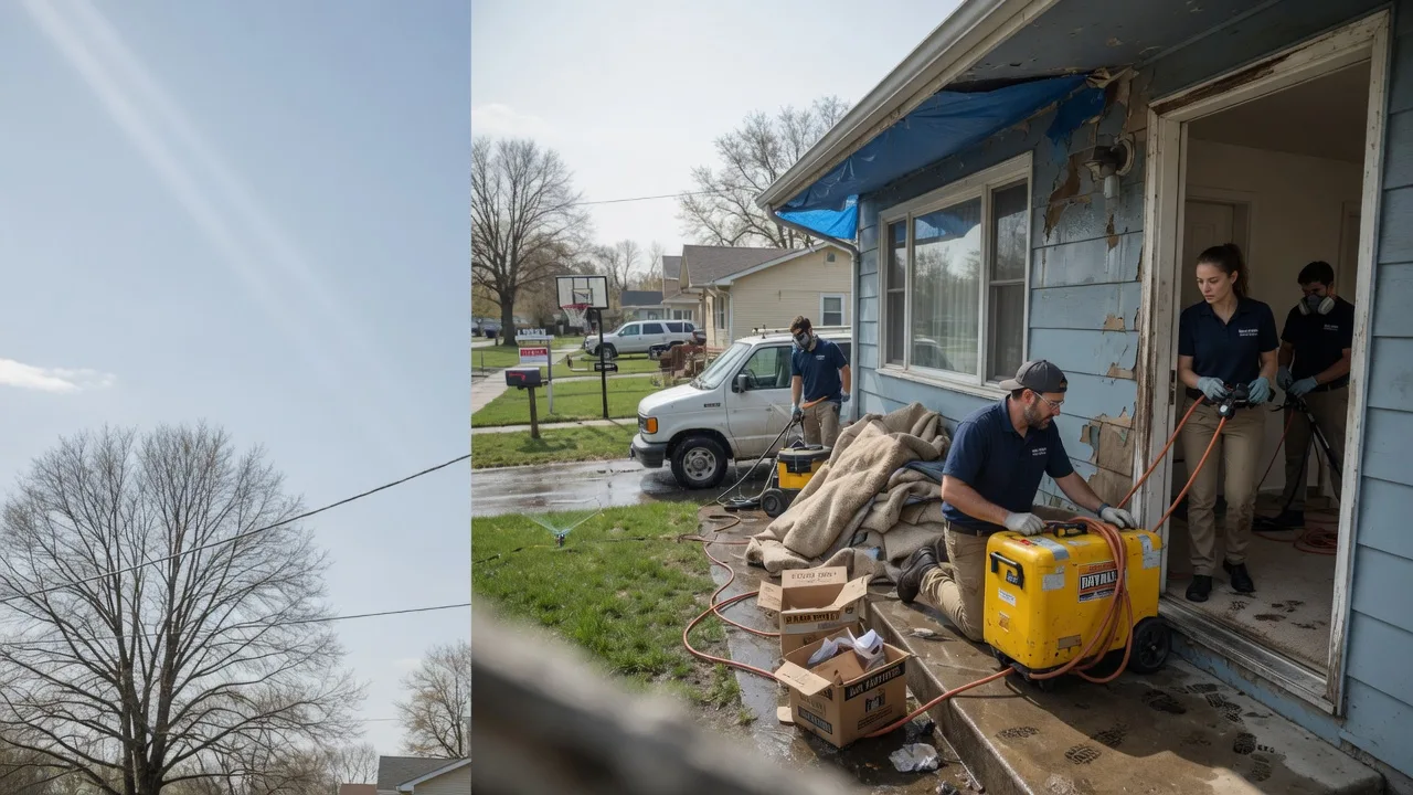 Basement Flood Cleanup in Elk Falls, KS near me